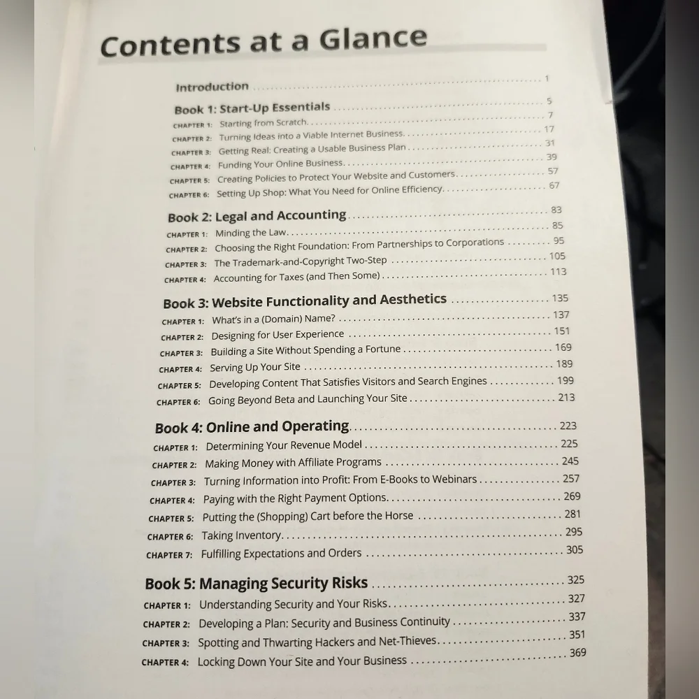 Starting an Online Business All-in-One For Dummies Book